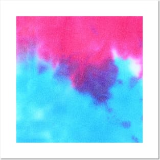 Pink Sea Tie Dye Posters and Art